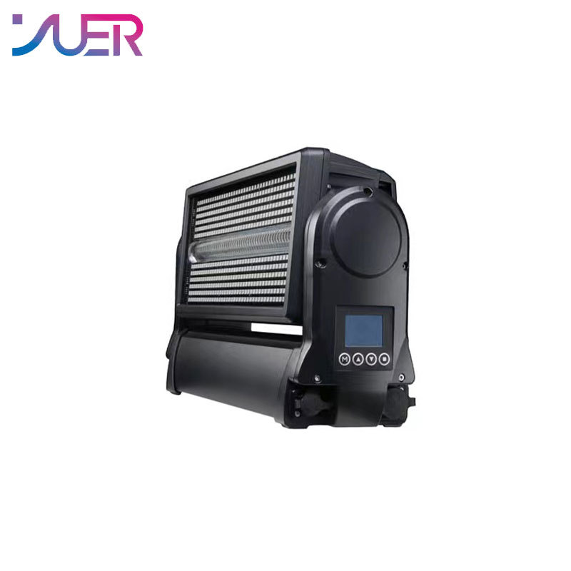 YUER Ip65 Waterproof Moving Head Strobe Light 480*0.5W RGB 3 in 1 LEDs Strobe Stage Effect Light Wireless DMX Wash Flood for DJ Disco