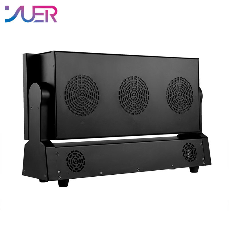 YUER 1320pcs RGB 3in1+216pcs White DMX52 GLP Moving Head Light Super Bright DJ Disco Party Washing Light Bar Strobe Light Stage Lighting Effect