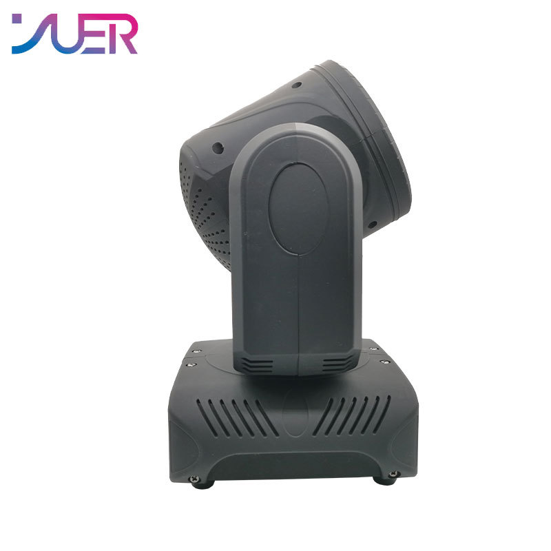 YUER Mini 80W LED 6Pcs RGBW 4IN1 Bee Eyes and Laser Moving Head Light Stage Beam Effect Light DMX512 Sound Party Disco DJ Equipment