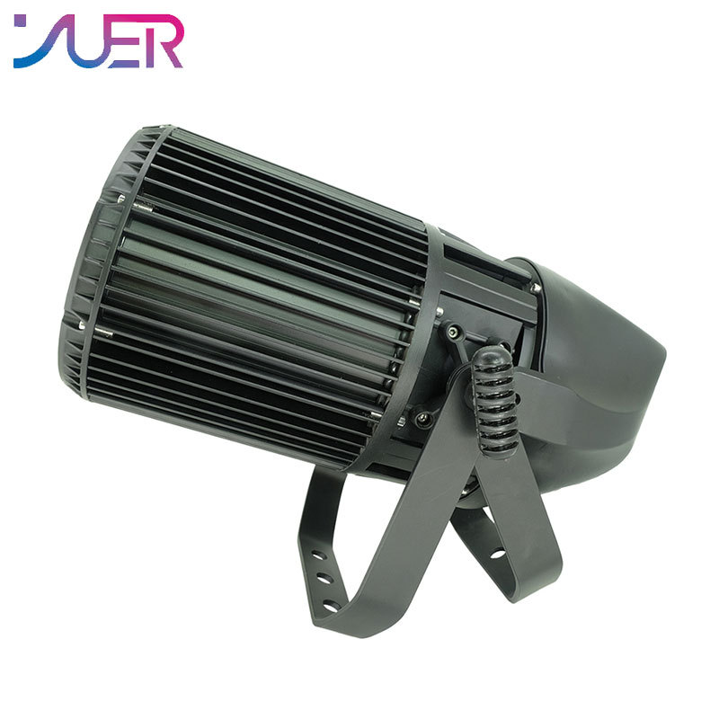 YUER 250W Waterproof Focusing Surface Light Warm White Cool White RGBW Wedding Par Light LED Stage Lights DJ Party Christmas Lights