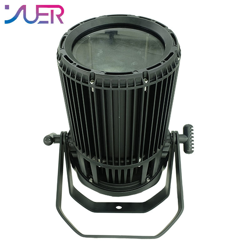 YUER 250W Waterproof Focusing Surface Light Warm White Cool White RGBW Wedding Par Light LED Stage Lights DJ Party Christmas Lights