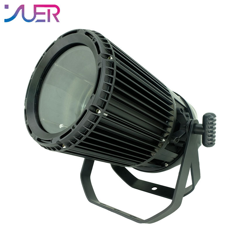 YUER 250W Waterproof Focusing Surface Light Warm White Cool White RGBW Wedding Par Light LED Stage Lights DJ Party Christmas Lights