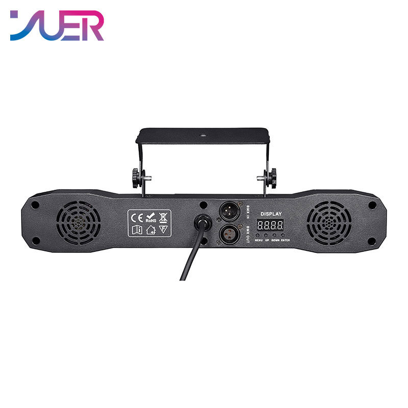 YUER NEW Mold YUER 9X16W RGBW Wash Light Horse Racing Effect Lights Remote Control DMX512 For DJ Disco Party Xmas Show Stage Effects