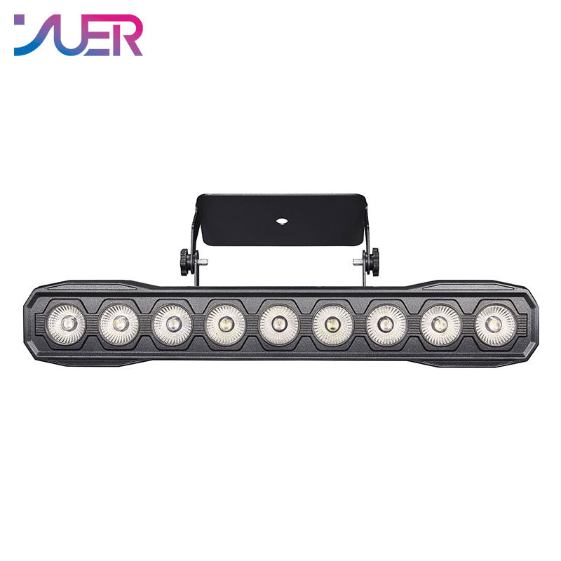 YUER NEW Mold YUER 9X16W RGBW Wash Light Horse Racing Effect Lights Remote Control DMX512 For DJ Disco Party Xmas Show Stage Effects