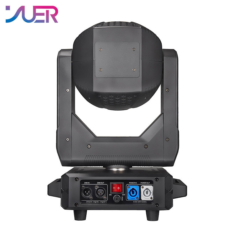 YUER™ 295W Beam Spot Moving Head Light With Aperture DMX Stage Lighting Projector Rainbow Atomization Zoom effect for DJ Disco Party Concert Club