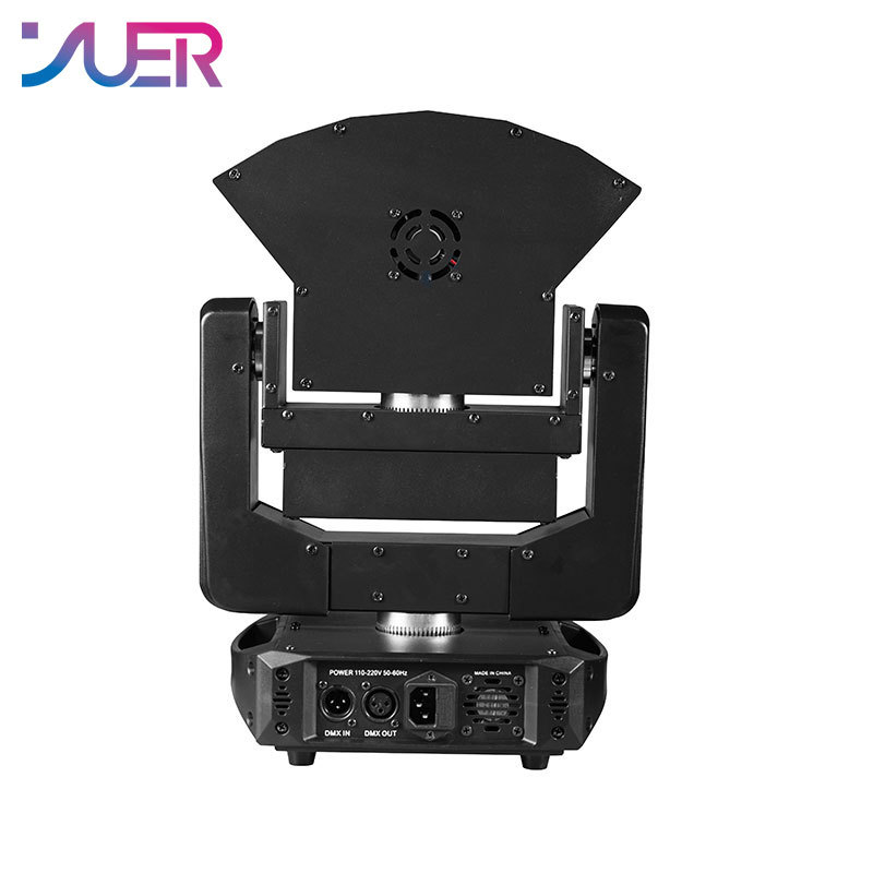 YUER Mini 6 Eyes XYZ Stage Effect Infinite Rotation RGB Laser Bar Beam Lighting for DJ Disco Party Wedding Moving Head Projector DMX512