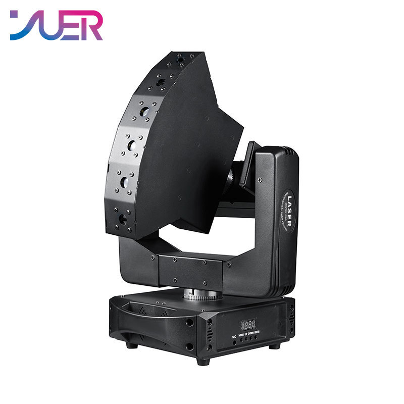 YUER Mini 6 Eyes XYZ Stage Effect Infinite Rotation RGB Laser Bar Beam Lighting for DJ Disco Party Wedding Moving Head Projector DMX512