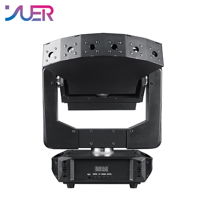 YUER Mini 6 Eyes XYZ Stage Effect Infinite Rotation RGB Laser Bar Beam Lighting for DJ Disco Party Wedding Moving Head Projector DMX512