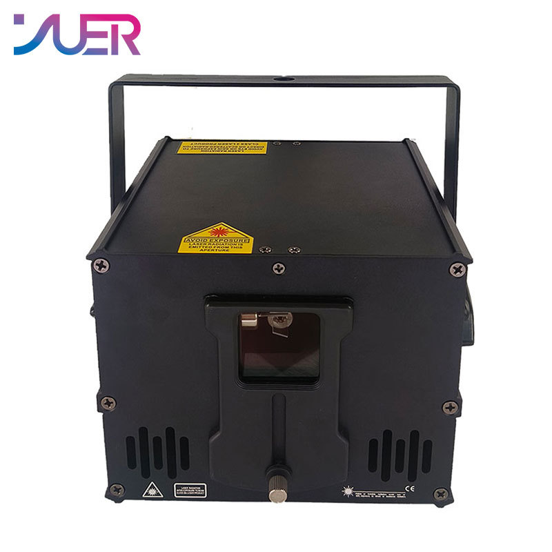 YUER With ILDA 2W Laser Light RGB Animation APP Control Remote Caontrol Beam Scanner Projector Stage Lights DMX DJ Disco Stage Effect