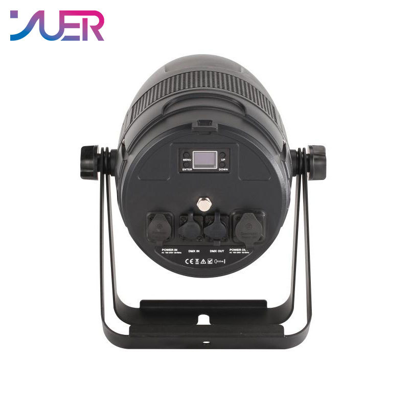YUER 7X40W LED RGBW 4in1 Wash Beam Zoom Effect Par Lights Aluminum Case Strobe DMX Music Dj Disco Stage Chirstmas Background