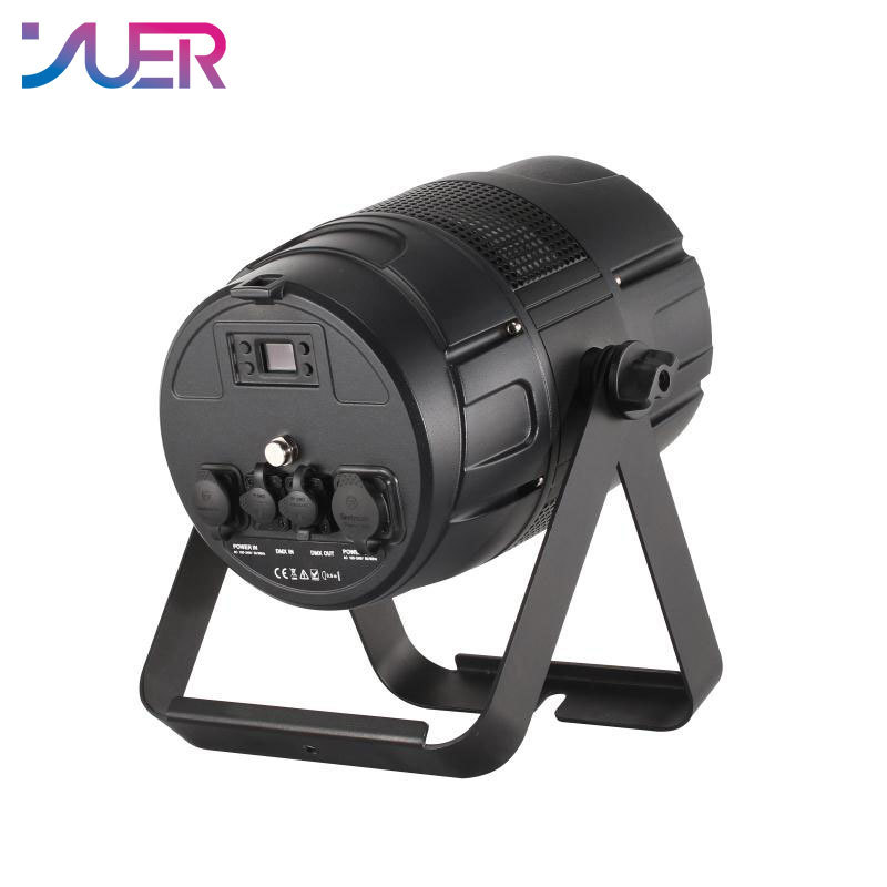 YUER 7X40W LED RGBW 4in1 Wash Beam Zoom Effect Par Lights Aluminum Case Strobe DMX Music Dj Disco Stage Chirstmas Background