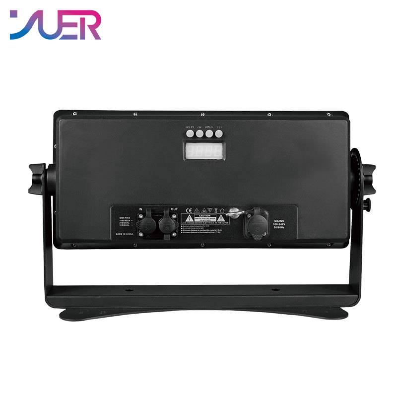 YUER IP65 Strobe Light RGBW 12+12 Segements Wash Effect Flash Dj Disco Gathering High Bright Flashing Stage Effect Lighting
