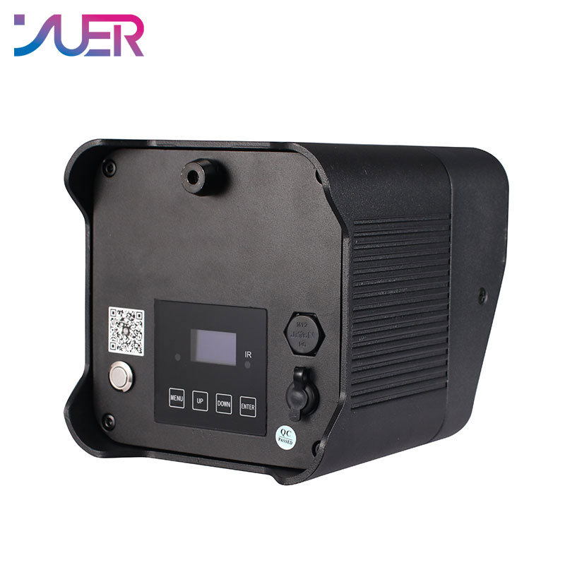 YUER Battery Wireless Waterproof Par Light 4X20W RGBWA-UV 6IN1 LED Par Light DMX512 Automatic Voice Control for DJ Disco Stage Indoor Bar
