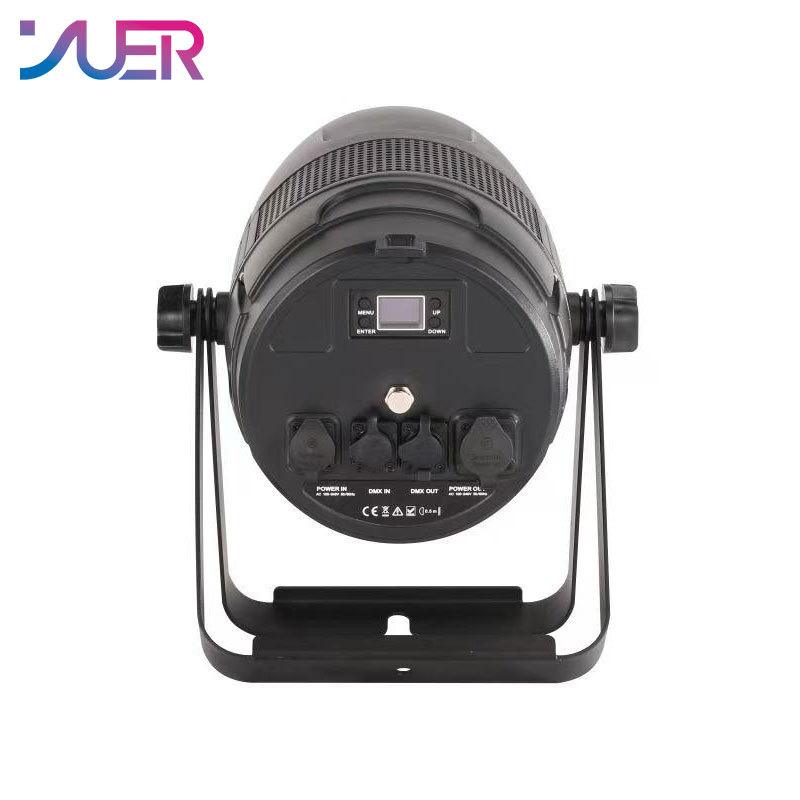 YUER IP65 Waterproof LED Zoom&Wash Par Light 200W 300W 400W Cool&Warm White 2in1 Light High Brightness for Church Theater Wedding