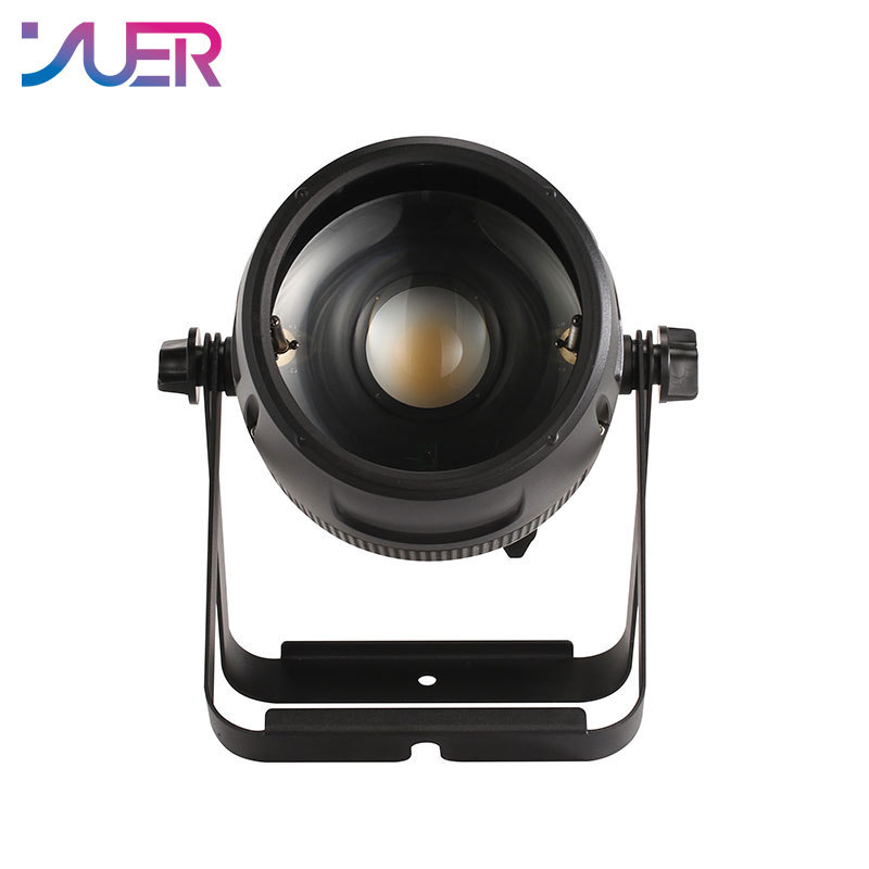 YUER IP65 Waterproof LED Zoom&Wash Par Light 200W 300W 400W Cool&Warm White 2in1 Light High Brightness for Church Theater Wedding