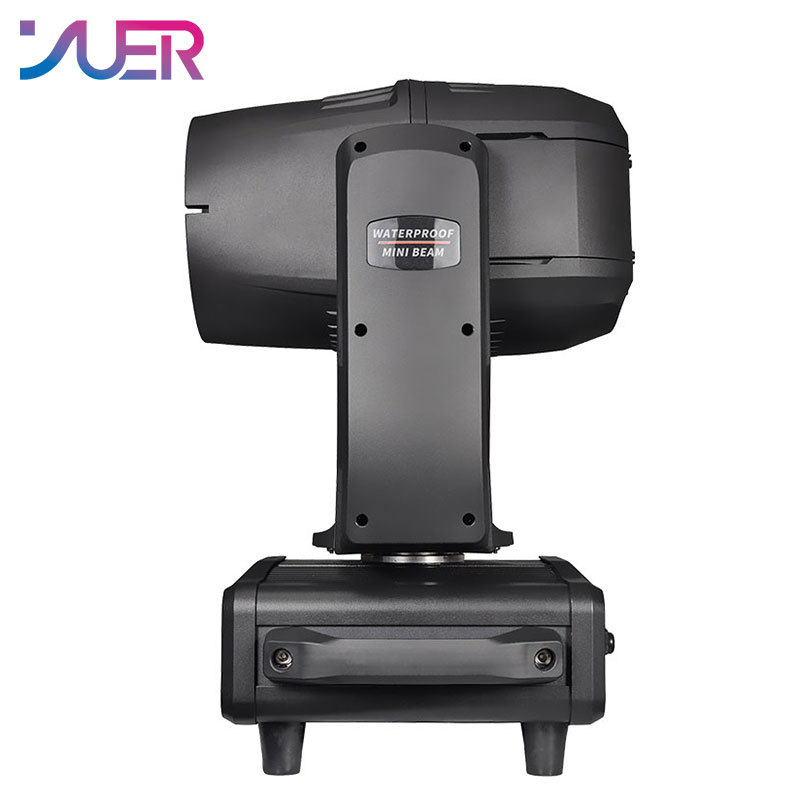 YUER IP65 Waterproof MINI 380W Beam Moving Head Light RDM DMX 512 16CH 20CH Stage Effect Lighting For Home Entertainment Professional DJ
