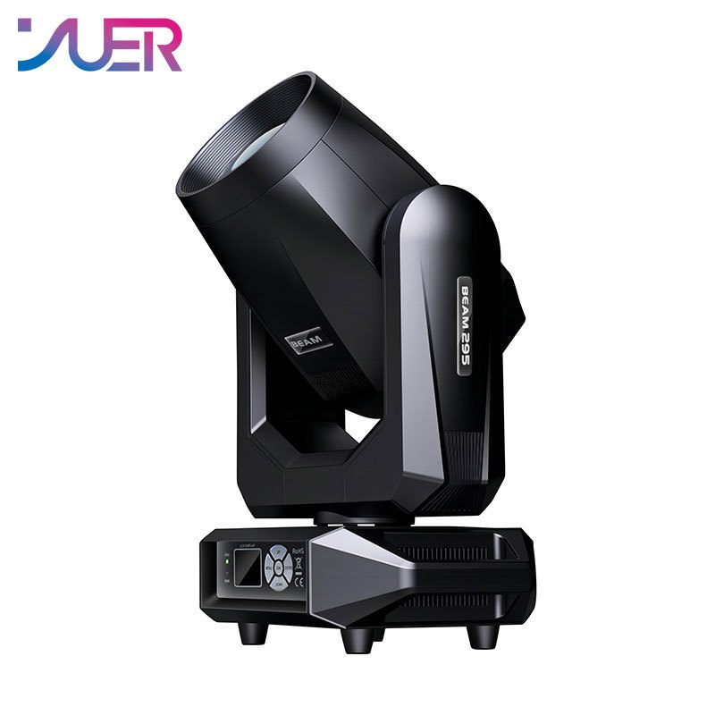 YUER 295W Moving Head Light Double Prism Stage Light With LED Aperture Effect for DJ Disco Party Christmas Bar Club Wedding