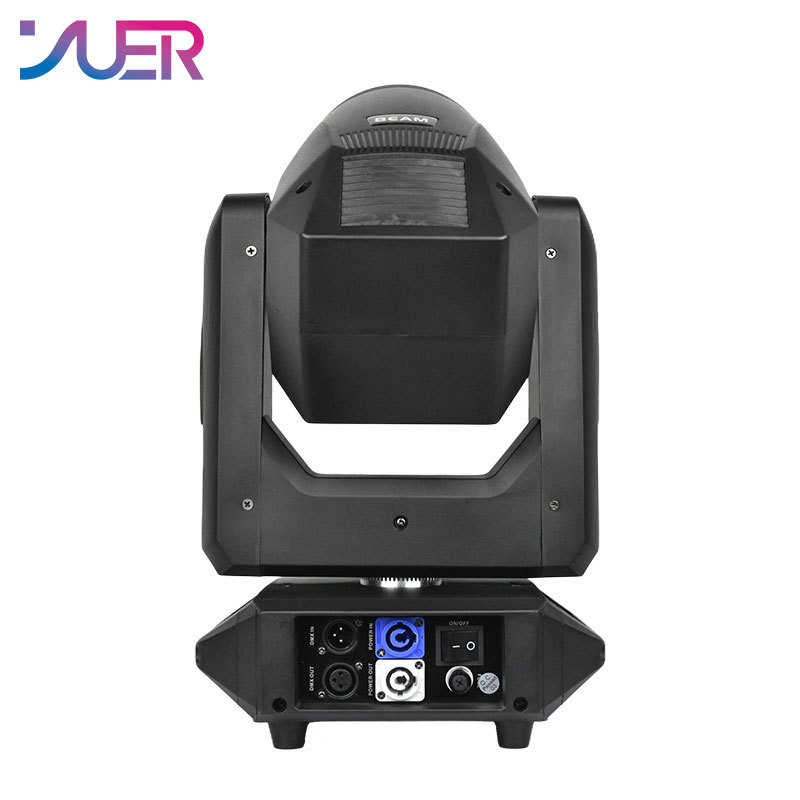 YUER 295W Moving Head Light Double Prism Stage Light With LED Aperture Effect for DJ Disco Party Christmas Bar Club Wedding