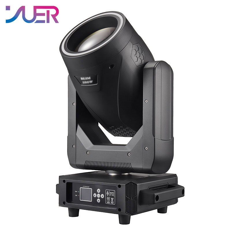 YUER 350W 17R Beam Spot Moving Head Light With Aperture DMX Stage Lighting Projector Rainbow Atomization Zoom effect for DJ Disco Party Concert Club