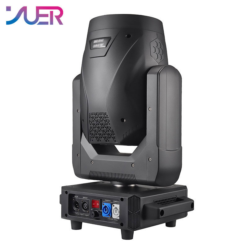YUER 350W 17R Beam Spot Moving Head Light With Aperture DMX Stage Lighting Projector Rainbow Atomization Zoom effect for DJ Disco Party Concert Club