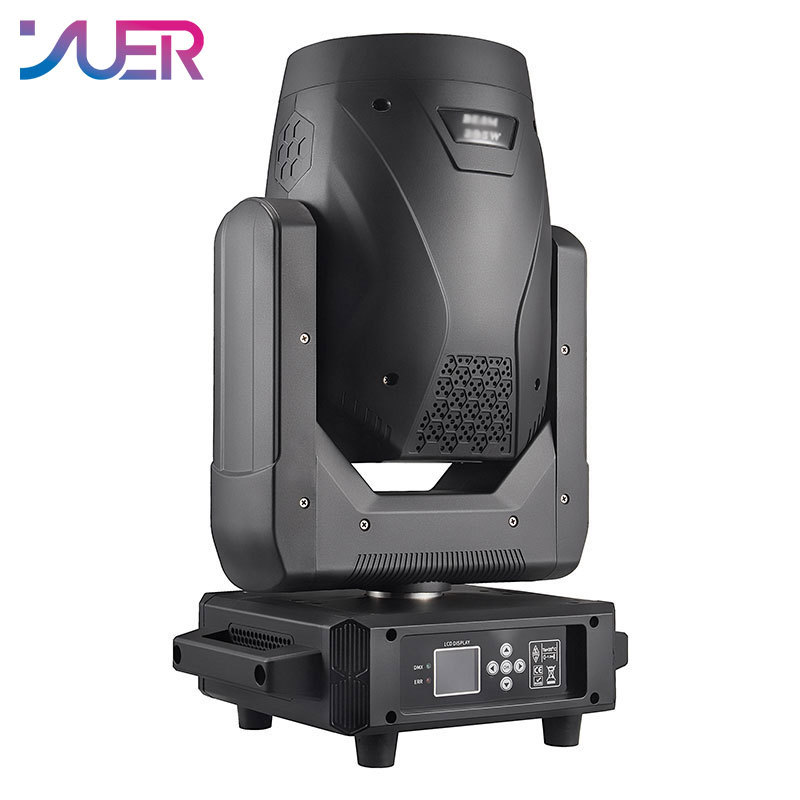 YUER 350W 17R Beam Spot Moving Head Light With Aperture DMX Stage Lighting Projector Rainbow Atomization Zoom effect for DJ Disco Party Concert Club