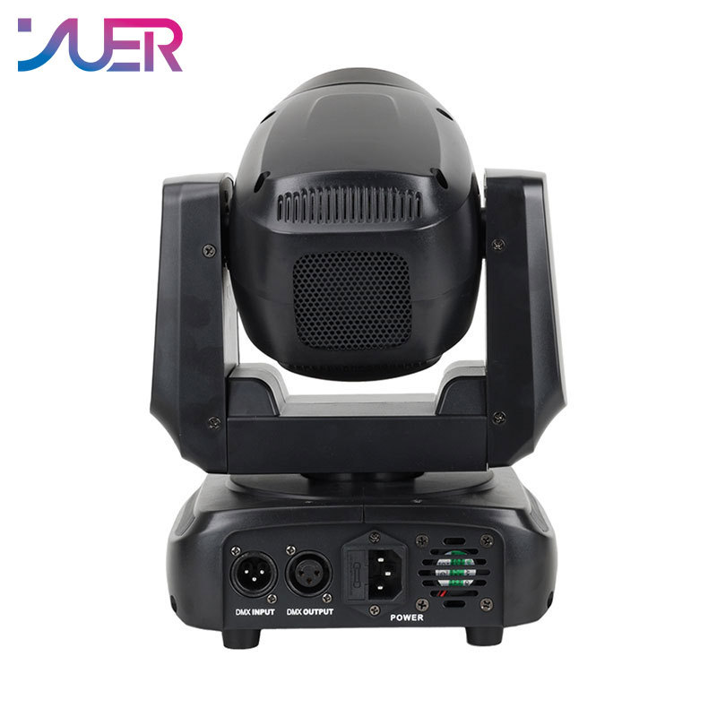 YUER™️Mini 150W Beam Moving Head Light With Aperture Spot Rainbow Effect 6+12 Prism Stage Lights DMX512 DJ Disco Party Stage Effect