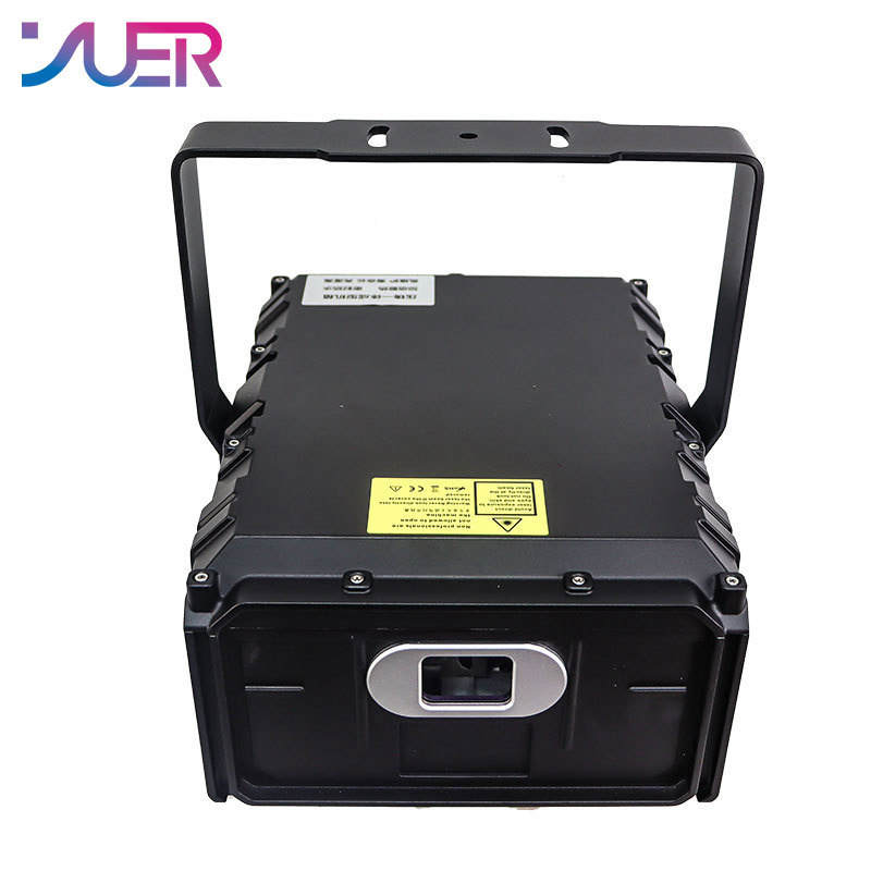 YUER NEW Waterproof 12W 15W 20W RGB Laser Light ILDA DMX Animation Beam Scanner Stage 3D Laser Outdoor Projector Dj Disco Party Park