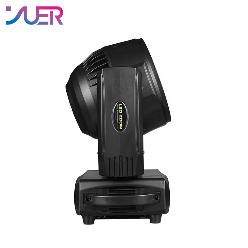 YUER 19PCS 15W RGBW 4IN1 Focusing Moving Head Wash Light For Disco Beam Lights DJ Party Stage Lighting Commercial Lights