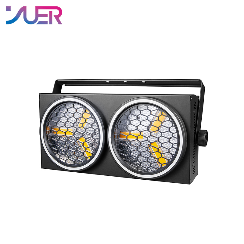 YUER 6x30W Retro Flash Light Strobe RGB Wash Effect Sound DMX Control For Party Disco Club Light DJ Equipment Stage Effect Lighting