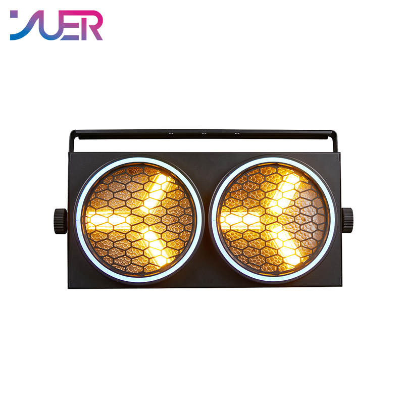 YUER 6x30W Retro Flash Light Strobe RGB Wash Effect Sound DMX Control For Party Disco Club Light DJ Equipment Stage Effect Lighting