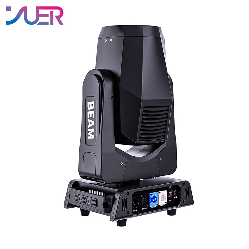YUER Beam 300W Bulb Moving Head Lighting Stage Party Dj Disco Wedding Club Show Music Indoor Event Ktv Concert DMX Control Light