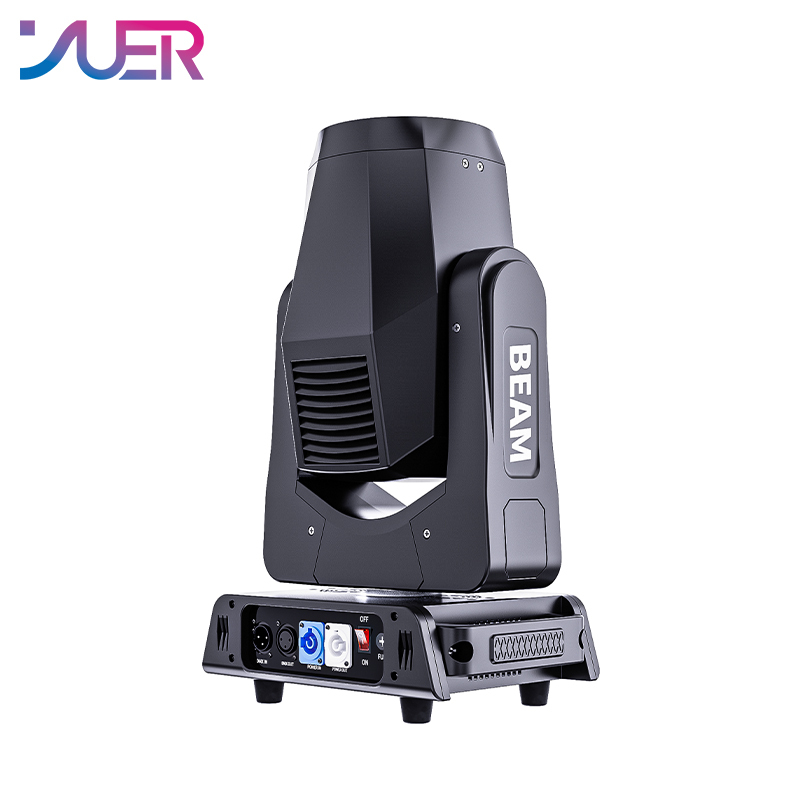 YUER Beam 300W Bulb Moving Head Lighting Stage Party Dj Disco Wedding Club Show Music Indoor Event Ktv Concert DMX Control Light
