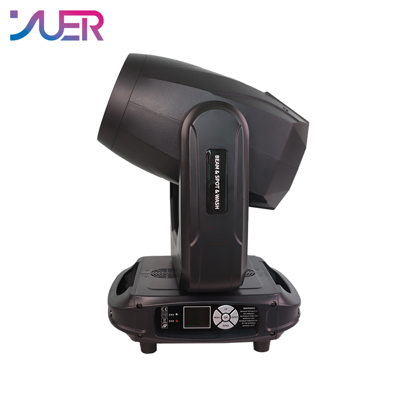 YUER™ 380W  Beam Spot Wash 3in1 Moving Head Light  Gobo Foucs Frost Stage Light DMX512 For DJ Show Wedding Event Stage Effect