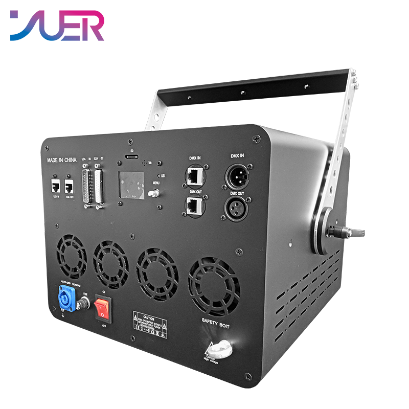 YUER 15W RGB Animaiton Laser Light With APP Control Beam Pattern Stage Lights DMX512 DJ Disco Wedding Bar Stage Effect