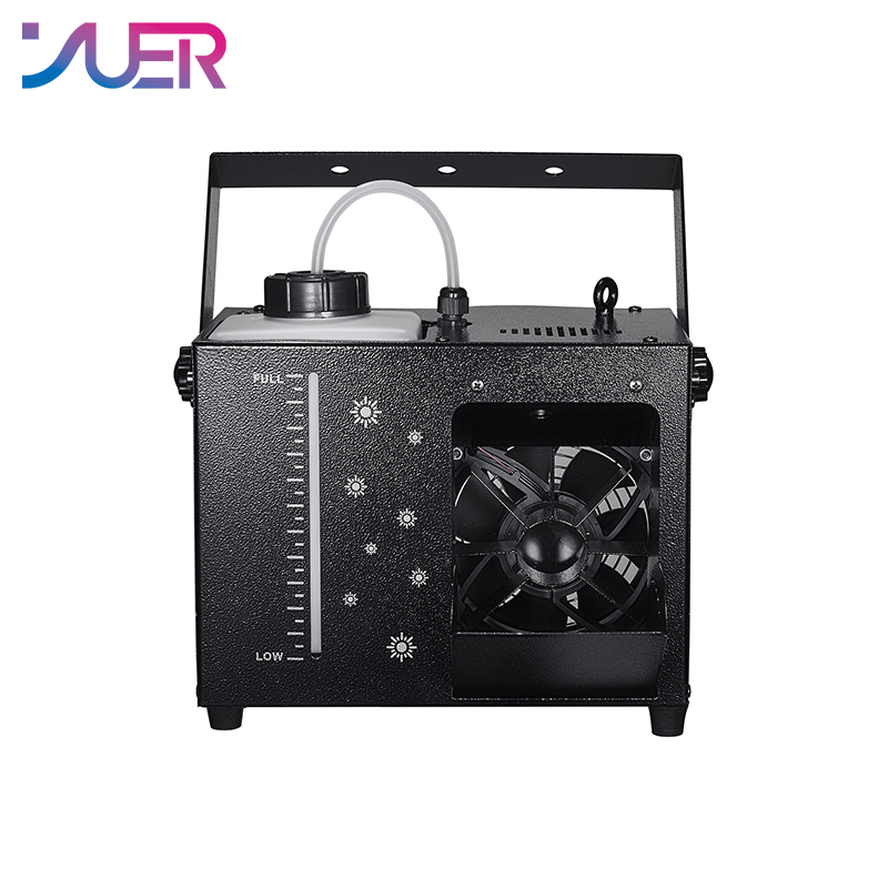 YUER Mini Haze Machine 800W Mist Hazer Water Based Haze Concert Smoke Fog Machine DMX RJ45 Theater For Nightclub DJ Party
