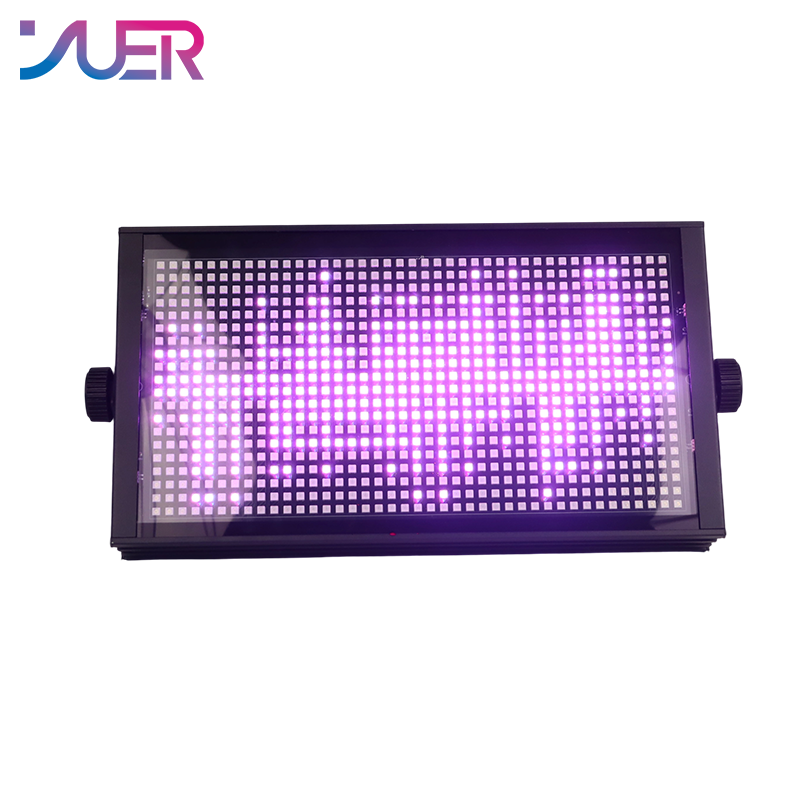 YUER NEW 180W RGB Strobe Light Point Control With Flash Wash Effect DMX512 For DJ Disco Party Wedding Show Club Lighting