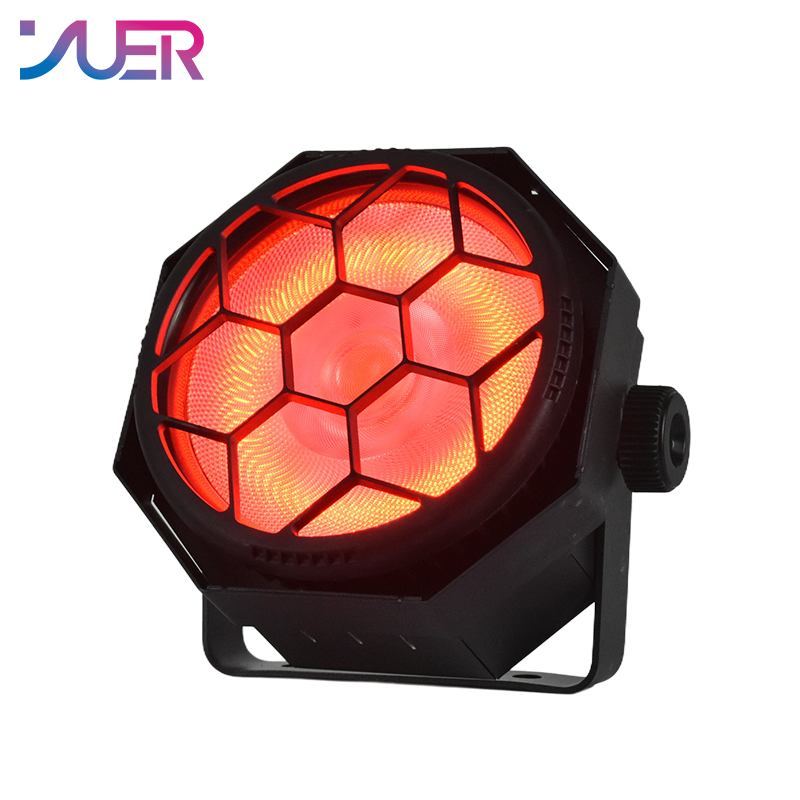 YUER 100W+Warm Light COB Flash Light Strobe RGB 3IN1 Wash Effect Sound Control DMX512 For Party Disco Club Light DJ Equipment Stage Effect Lighting