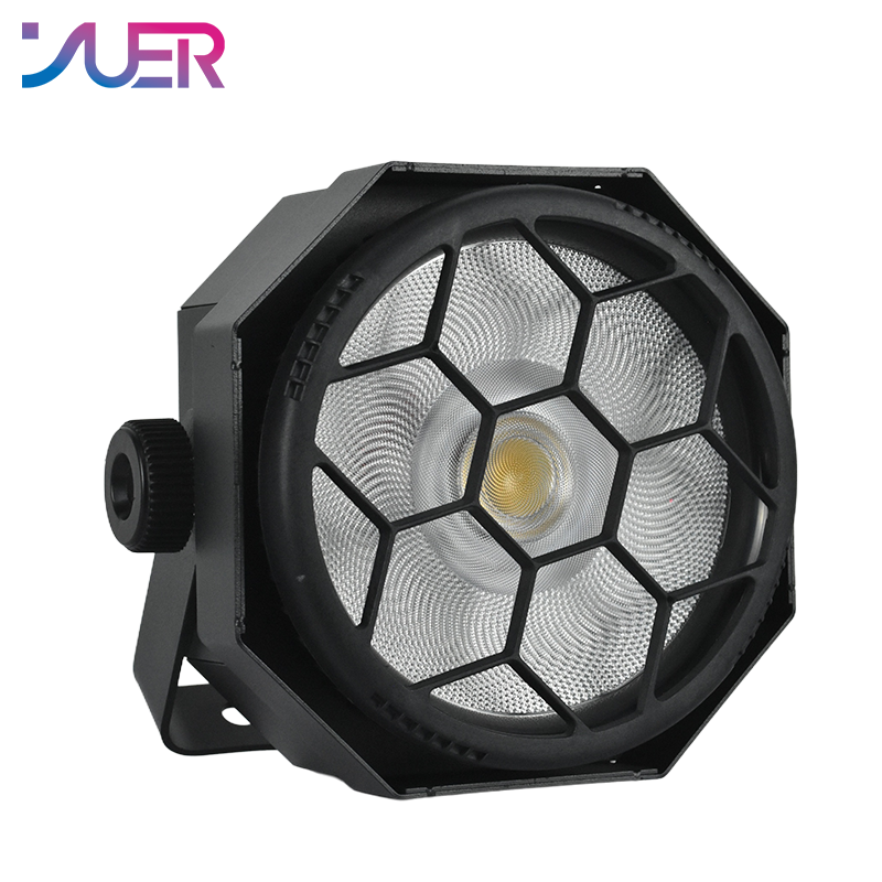 YUER 100W+Warm Light COB Flash Light Strobe RGB 3IN1 Wash Effect Sound Control DMX512 For Party Disco Club Light DJ Equipment Stage Effect Lighting