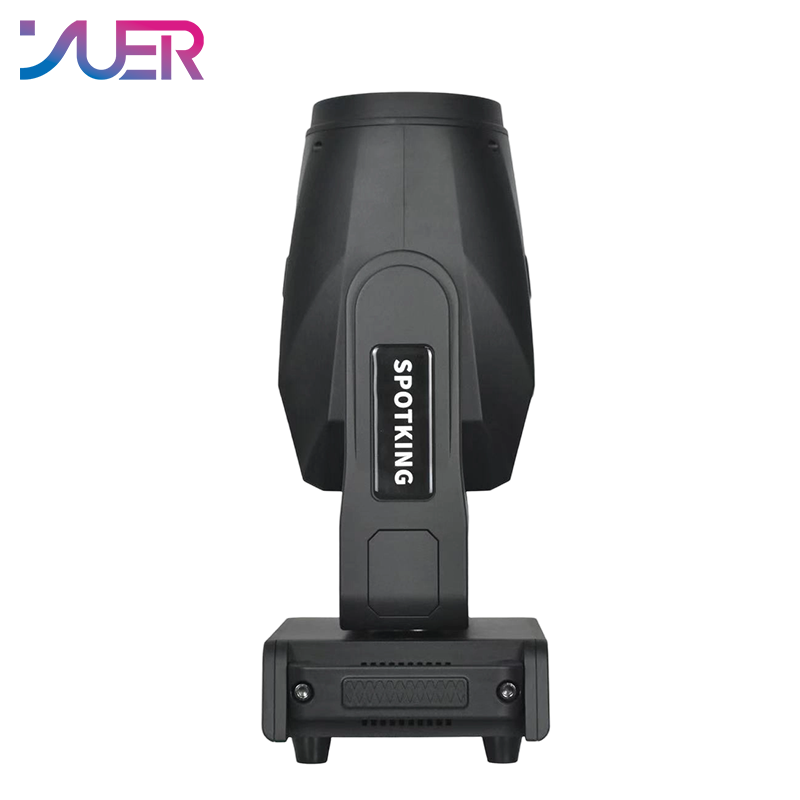 YUER 300W White Light RGB 3in1 Beam Moving Head Light With 22X0.2W Auxiliary Light + Prism + Atomization DMX Suitable for DJ Bar Music Party Wedding