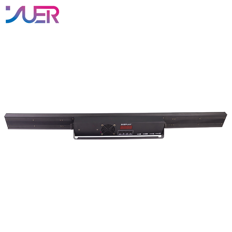 YUER LED 24X4W RGBW 4IN1 Wall Washer Lights With 120X0.2W Warm White+Horse Racing Effects RDM DMX512 For DJ Club Disco Party Dance Floor