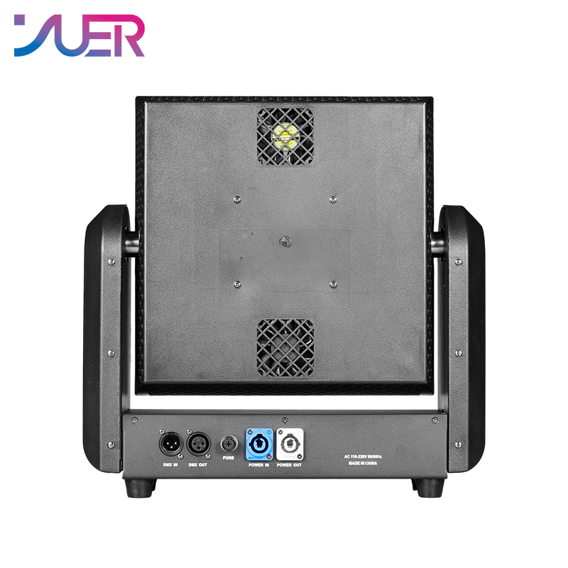 YUER LED Moving Head Matrix Light 16x10W White + 96PCS RGB + 108PCS White and Warm White Flash Wash Effects DMX512 For DJ Disco Party Club Bar