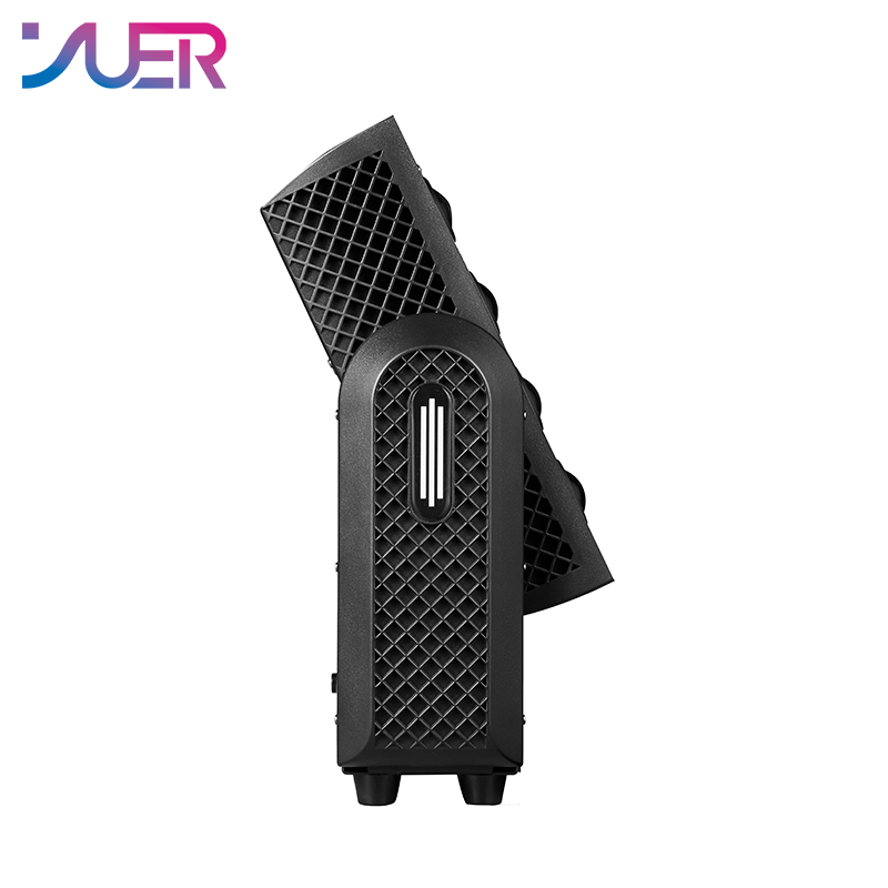 YUER LED Moving Head Matrix Light 25X5W White + 400PCS RGB + 108PCS White and Warm White Flash Wash Effects DMX512 For DJ Disco Party Club Bar