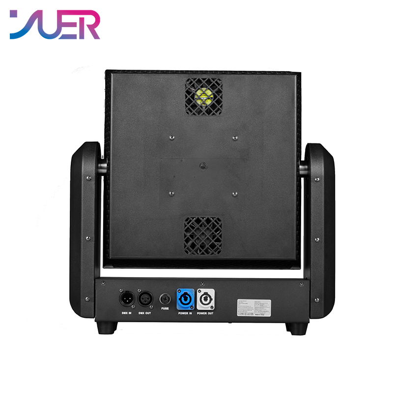 YUER LED Moving Head Matrix Light 25X5W White + 400PCS RGB + 108PCS White and Warm White Flash Wash Effects DMX512 For DJ Disco Party Club Bar