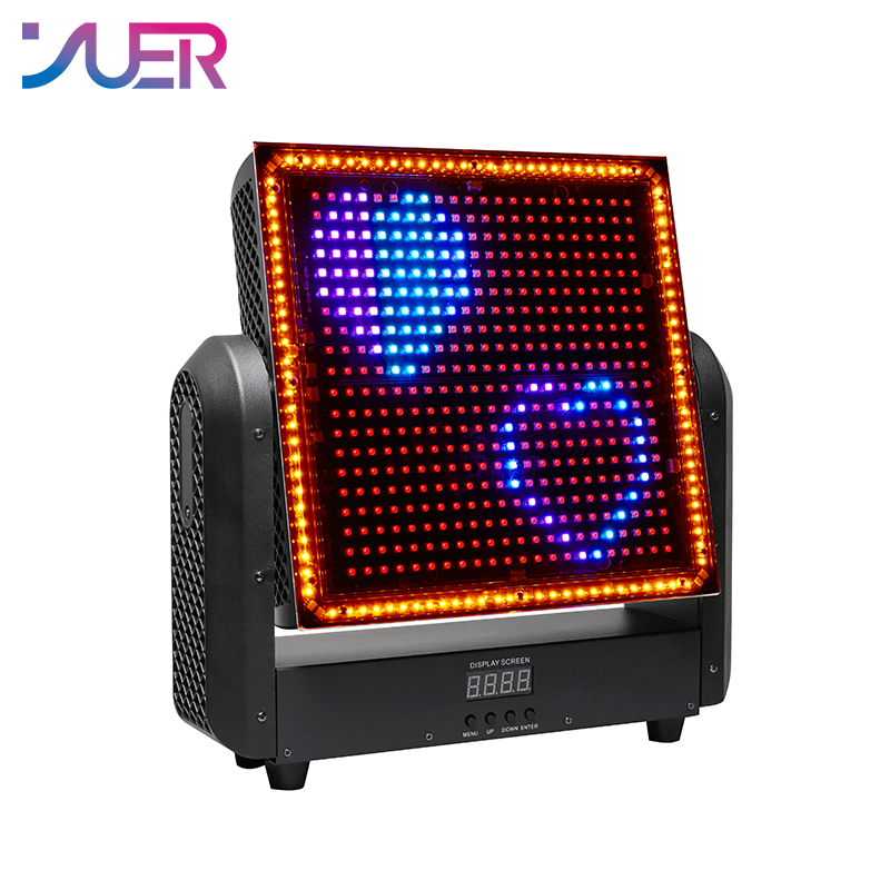 YUER LED 400PCS RGB + 108PCS White and Warm White Moving Head Strobe Light Flash Wash Effects RDM DMX512 For DJ Disco Party Club Bar