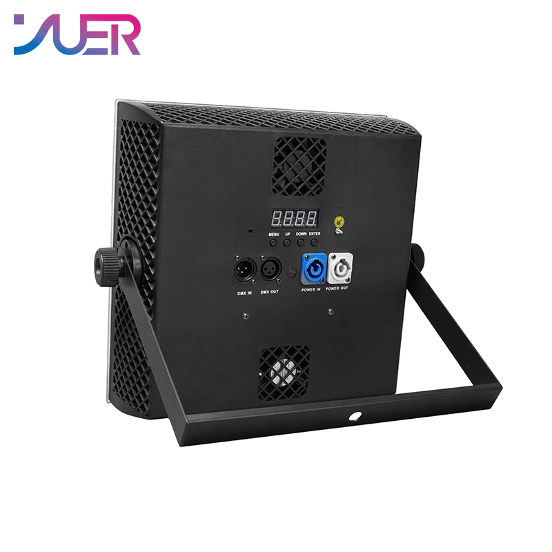 YUER LED 400PCS RGB + 108PCS White and Warm White Strobe Light Flash Voice Control DMX512 For Wedding Party Dj Disco Stage Lighting