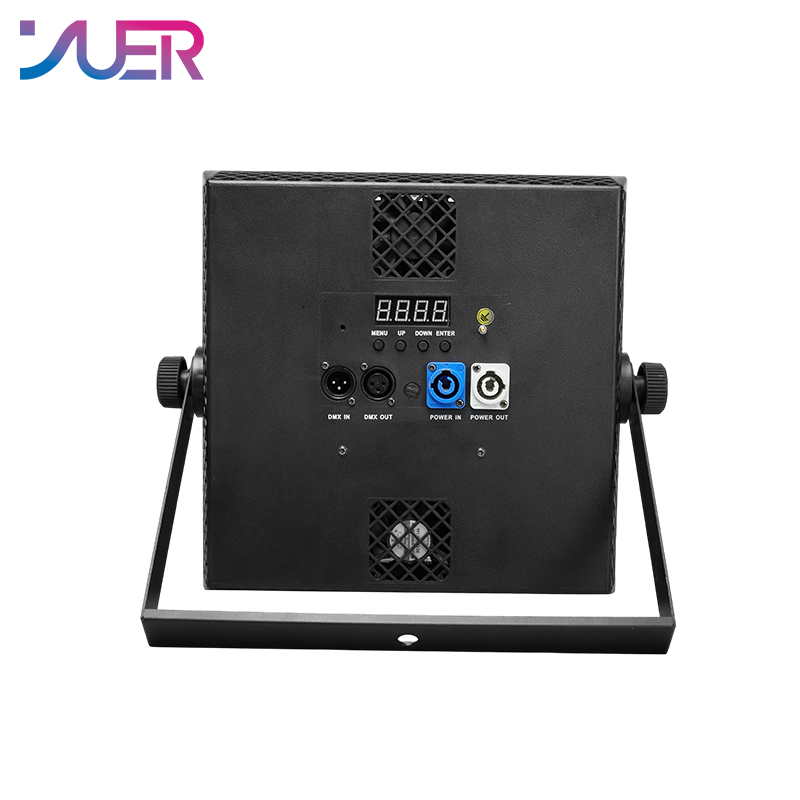 YUER LED 400PCS RGB + 108PCS White and Warm White Strobe Light Flash Voice Control DMX512 For Wedding Party Dj Disco Stage Lighting