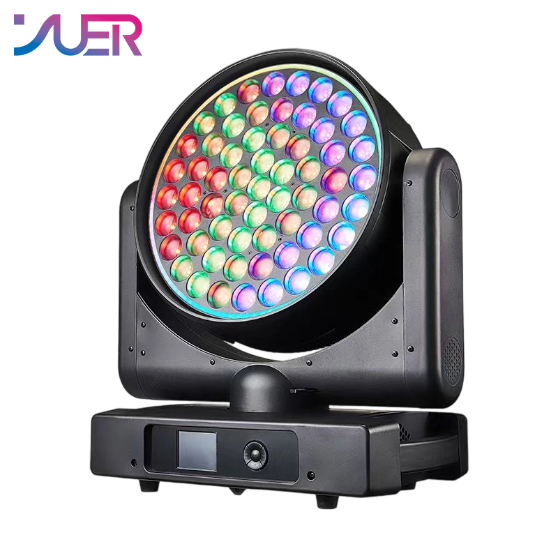 YUER LED 61X30W RGBW 4in1 Moving Head Light With Ring Beam Wash Zoom RDM DMX512 For DJ Disco Party Bar Dance Floor Stage Effect Lighting