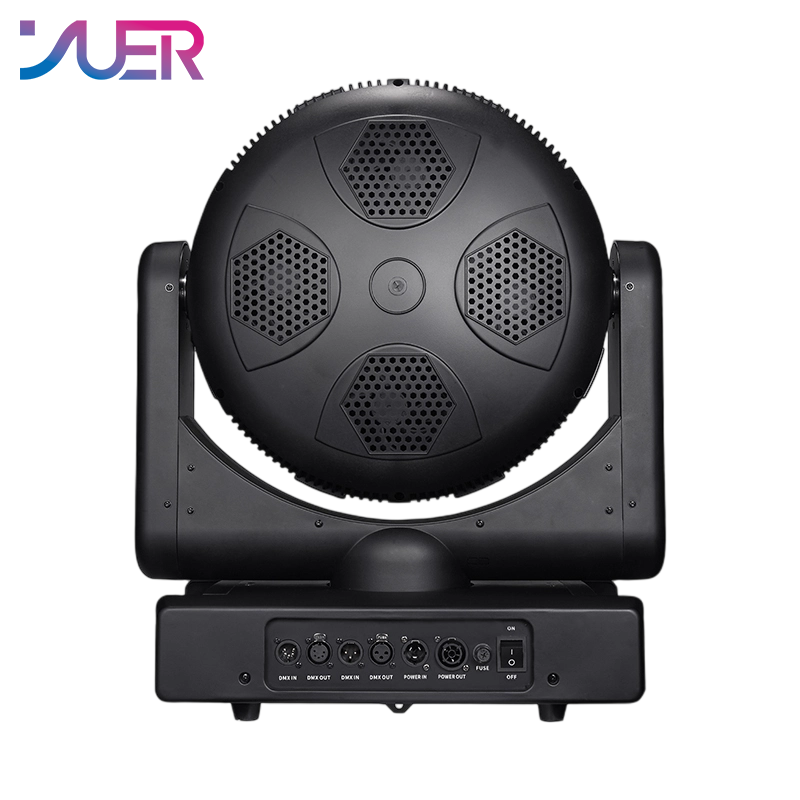 YUER LED 61X30W RGBW 4in1 Moving Head Light With Ring Beam Wash Zoom RDM DMX512 For DJ Disco Party Bar Dance Floor Stage Effect Lighting
