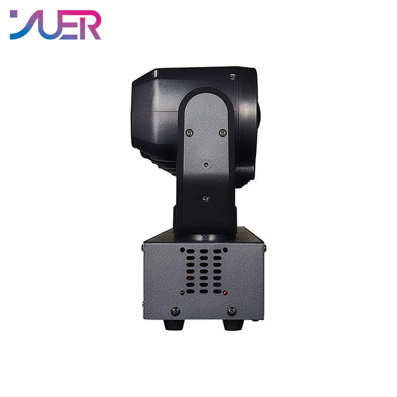 YUER Mini 5X30W Five Head Moving Head Laser Light With LED Ring 5X100mw Green Lasers Effect DMX512 For DJ Disco Party Stage Effect Lighting Night Club Bar Light