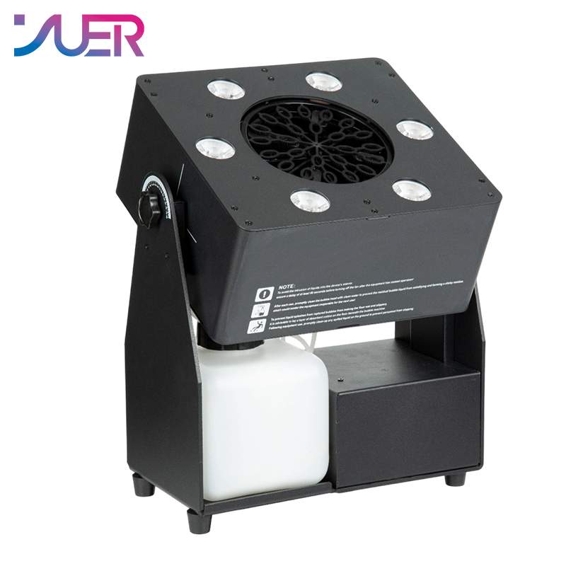 YUER LED RGBW 4in1 Concert Party Stage effect Bubble Machine Remote Control DMX512 For DJ Disco Bar Wedding Club